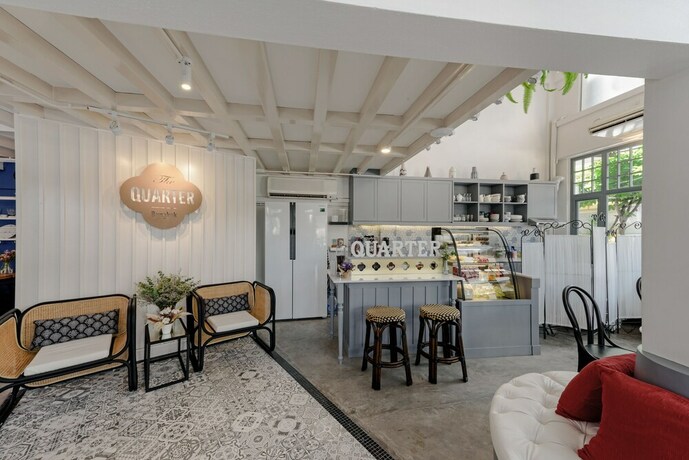 Imagen de los interiores del Hotel The Quarter Bangkok Poshtel and Coworking - Hostel. Foto 34