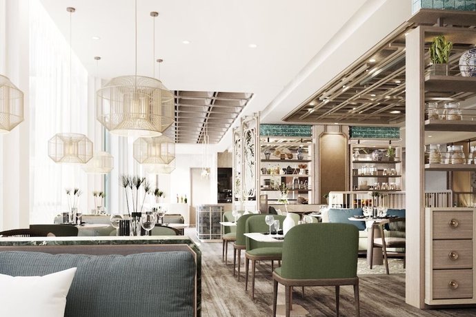 Imagen del bar/restaurante del Hotel The Quarter Chaophraya By Uhg. Foto 3
