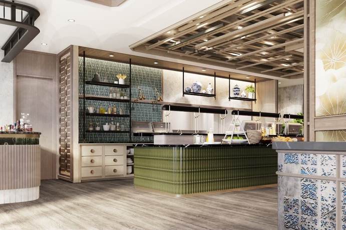 Imagen del bar/restaurante del Hotel The Quarter Chaophraya By Uhg. Foto 4