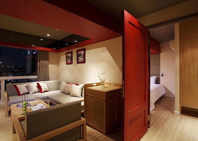 Imagen de la habitación del Hotel The Quarter Hualamphong By Uhg. Foto 6