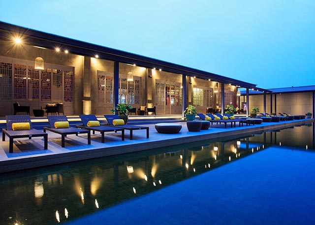 Imagen de la piscina del Hotel The Quarter Hualamphong By Uhg. Foto 8