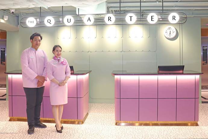 Imagen de los interiores del Hotel The Quarter Ratchathewi by UHG. Foto 12