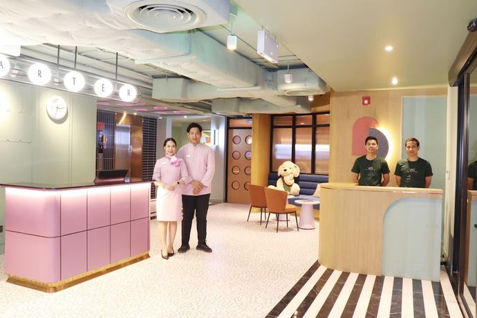 Imagen de los interiores del Hotel The Quarter Ratchathewi by UHG. Foto 15