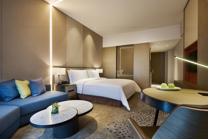 Imagen de la habitación del Hotel The Qube Hotel Shanghai Hongqiao. Foto 5