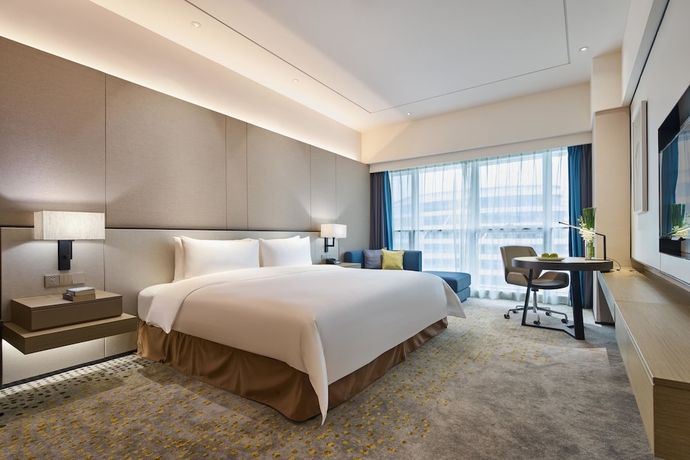 Imagen de la habitación del Hotel The Qube Hotel Shanghai Hongqiao. Foto 9