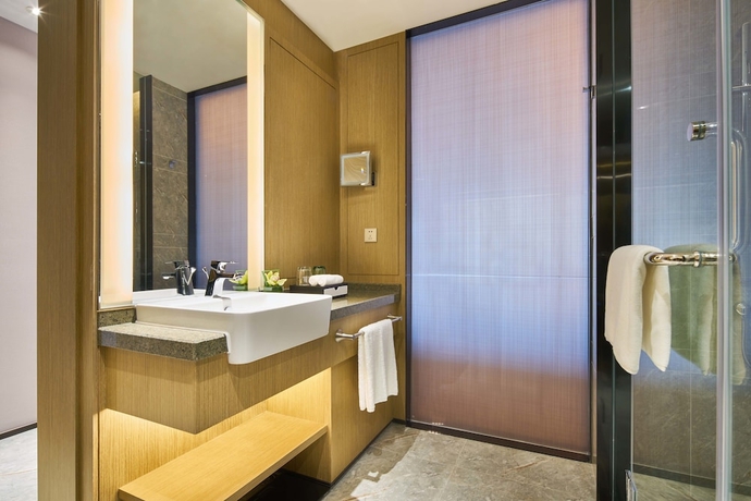 Imagen de la habitación del Hotel The Qube Hotel Shanghai Hongqiao. Foto 12