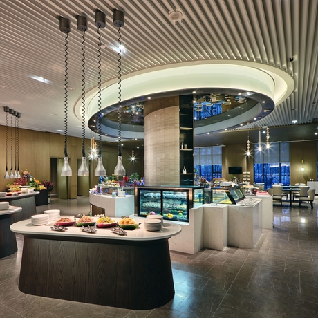 Imagen del bar/restaurante del Hotel The Qube Ningbo North. Foto 4