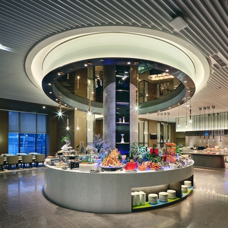 Imagen del bar/restaurante del Hotel The Qube Ningbo North. Foto 6