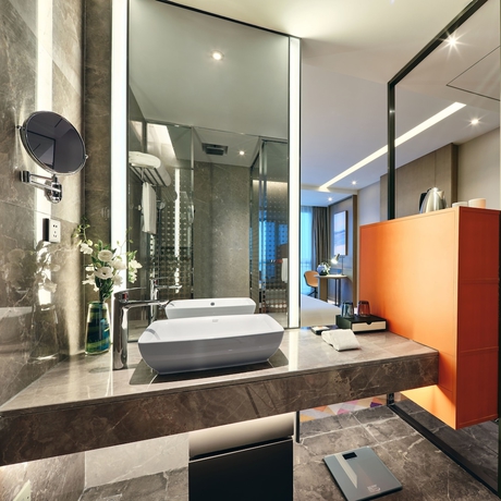 Imagen de la habitación del Hotel The Qube Ningbo North. Foto 9