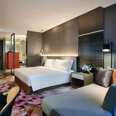 Imagen de la habitación del Hotel The Qube Ningbo North. Foto 12