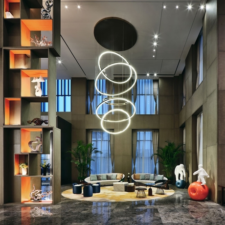 Imagen de los interiores del Hotel The Qube Ningbo North. Foto 19