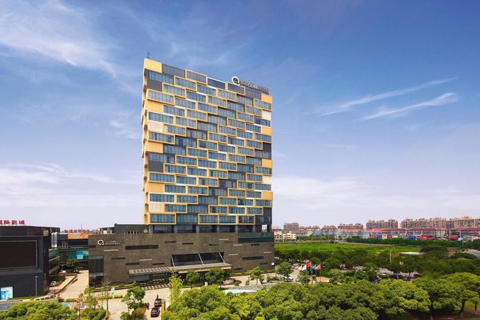 Imagen de los exteriores del Hotel The Qube Shanghai Pudong. Foto 10