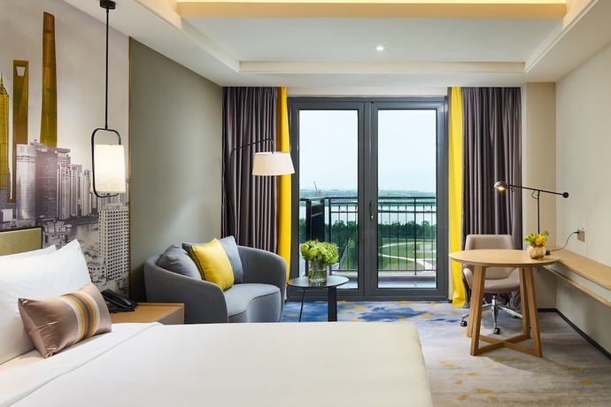 Imagen de la habitación del Hotel The Qube Shanghai Sanjiagang. Foto 14