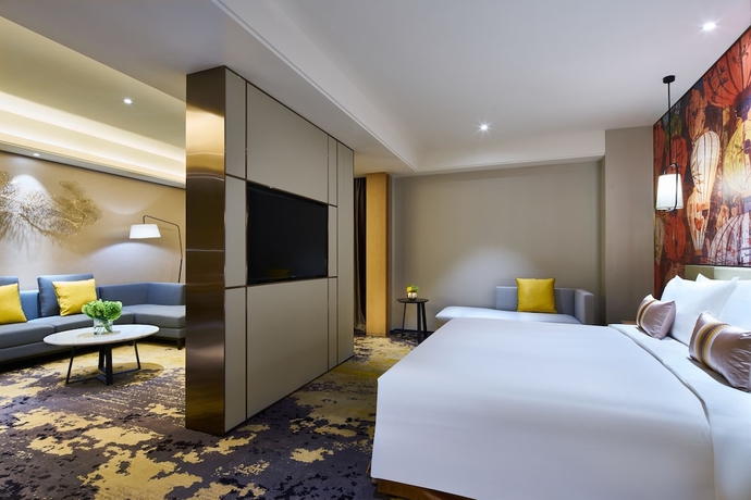 Imagen de la habitación del Hotel The Qube Shanghai Sanjiagang. Foto 15