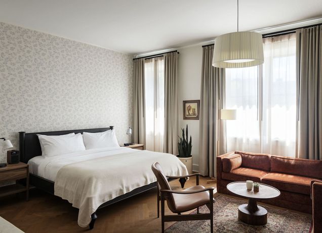 Imagen de la habitación del Hotel The Quoin. Foto 2