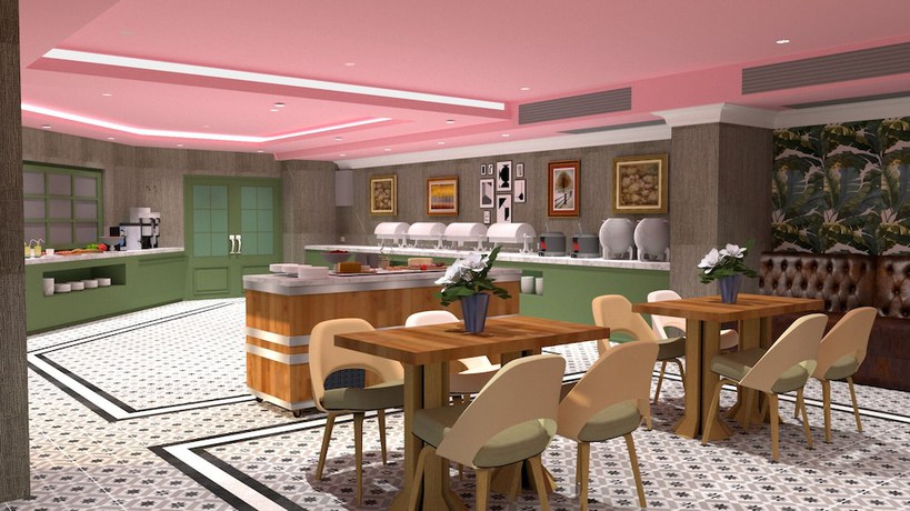 Imagen del bar/restaurante del Hotel The Raintree Chiangmai. Foto 4