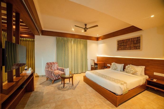 Imagen de la habitación del Hotel The Ramvilas - A Rooftop Lake View in Udaipur. Foto 4