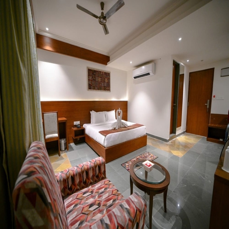 Imagen de la habitación del Hotel The Ramvilas - A Rooftop Lake View in Udaipur. Foto 10