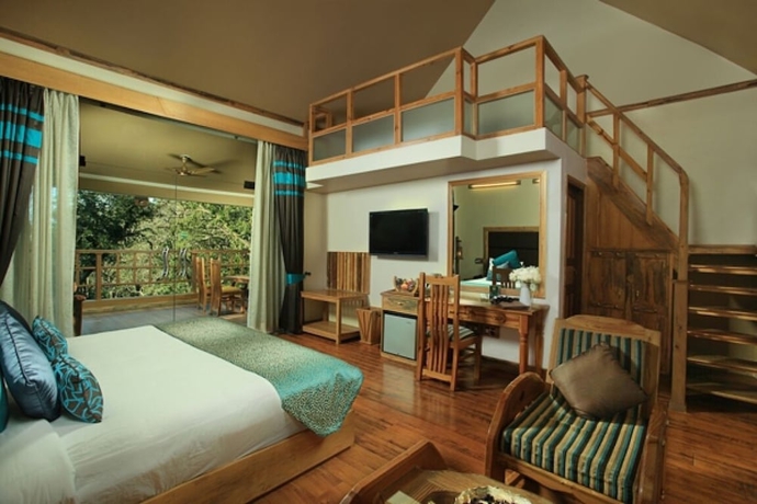 Imagen de la habitación del Hotel The Rangers Reserve Jim Corbett. Foto 2
