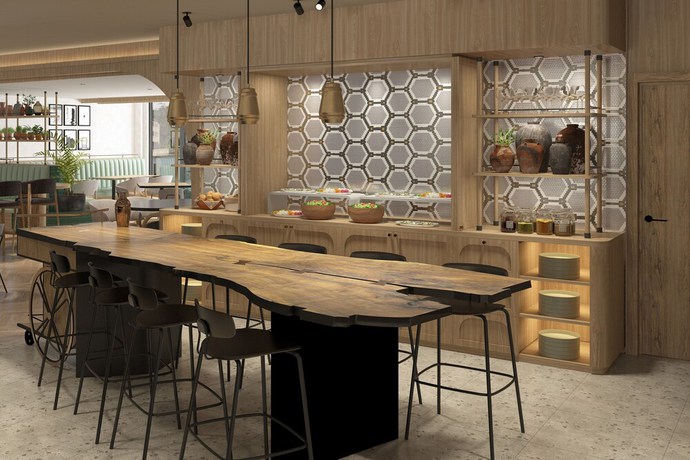 Imagen del bar/restaurante del Hotel The Reach at Piccadilly, Manchester, a Tribute Portfolio. Foto 3