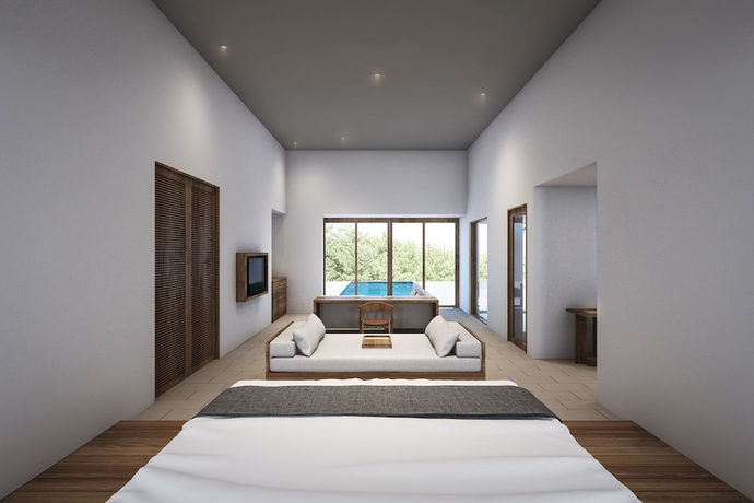 Imagen de la habitación del Hotel The Rescape. Foto 7