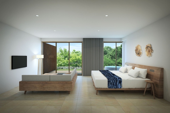 Imagen de la habitación del Hotel The Rescape. Foto 8