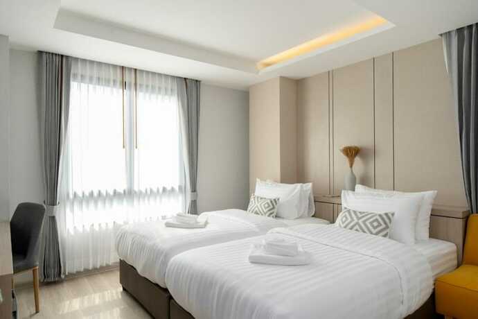 Imagen de la habitación del Hotel The Riski Hotel @ Bangphlat Station SHA. Foto 6