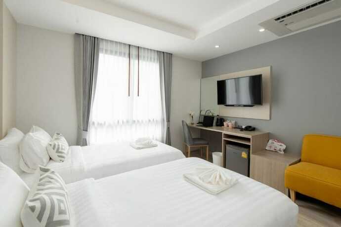 Imagen de la habitación del Hotel The Riski Hotel @ Bangphlat Station SHA. Foto 8
