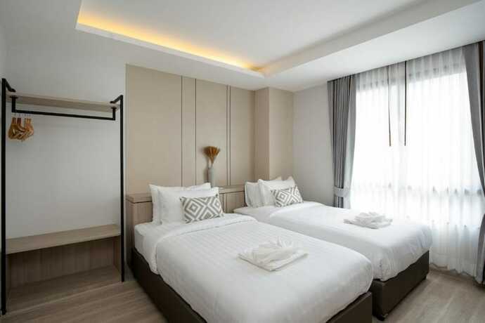 Imagen de la habitación del Hotel The Riski Hotel @ Bangphlat Station SHA. Foto 17