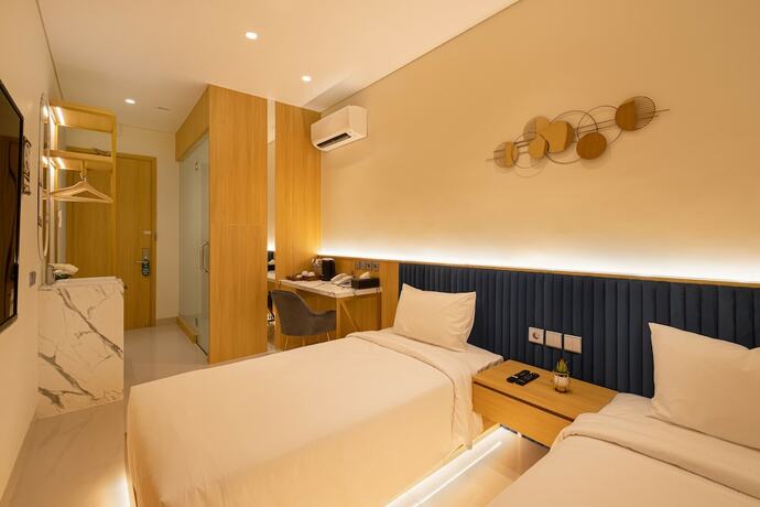 Imagen de la habitación del Hotel The Risman. Foto 14
