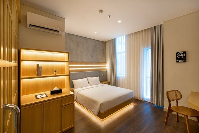 Imagen de la habitación del Hotel The Risman. Foto 17