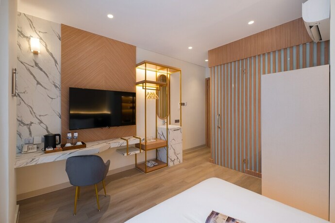 Imagen de la habitación del Hotel The Risman. Foto 18