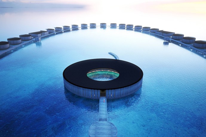 Imagen de la piscina del Hotel The Ritz-carlton Maldives, Fari Islands. Foto 20