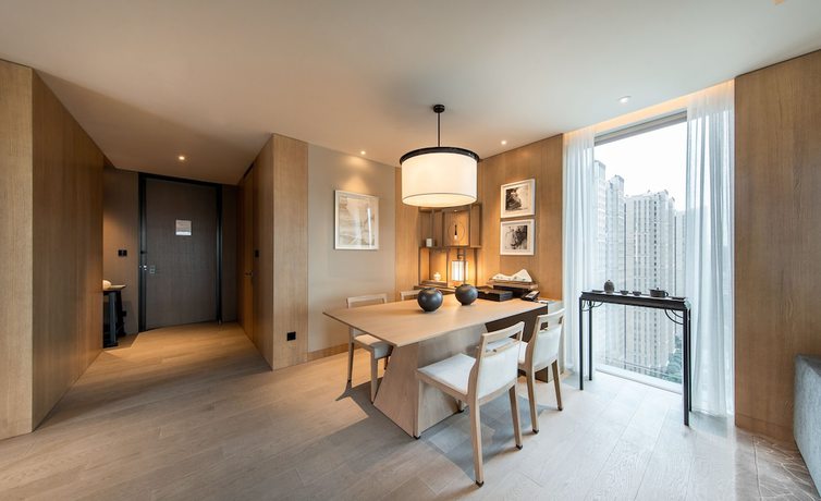 Imagen de los interiores del Hotel The Ritz-carlton, Xi'an. Foto 19