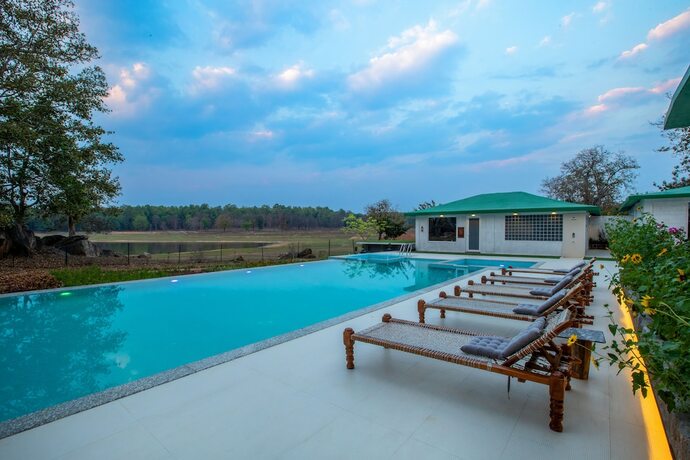 Imagen general del Hotel The Riverwood Forest Retreat-Kanha. Foto 4