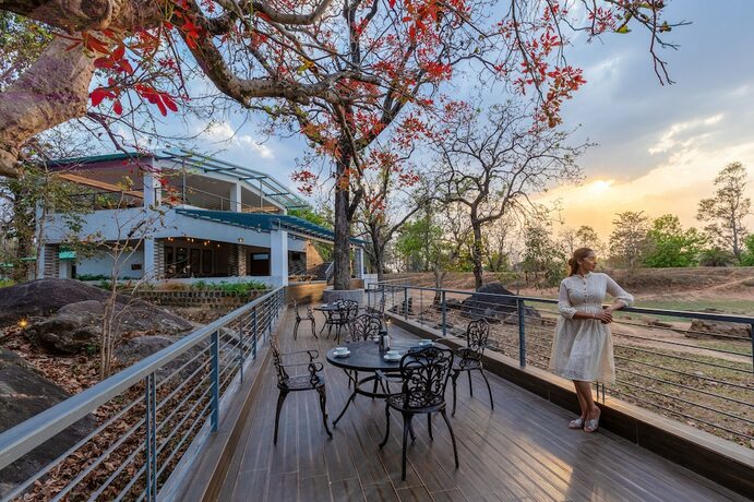 Imagen general del Hotel The Riverwood Forest Retreat-Kanha. Foto 9