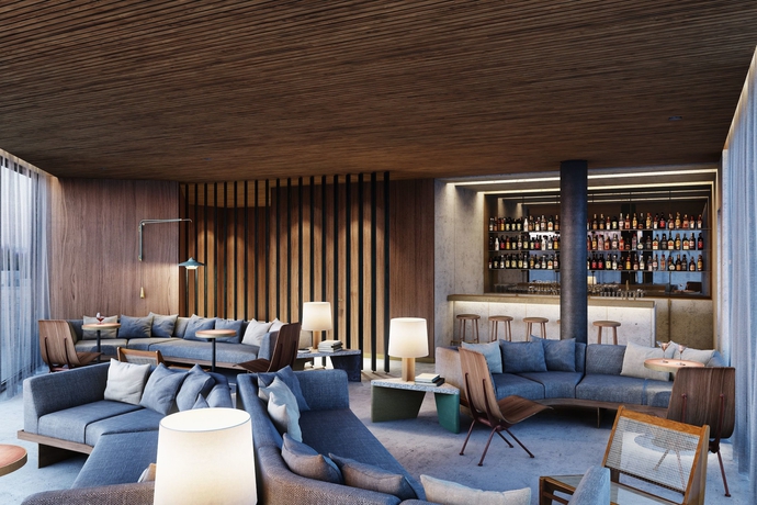 Imagen del bar/restaurante del Hotel The Robey. Foto 9