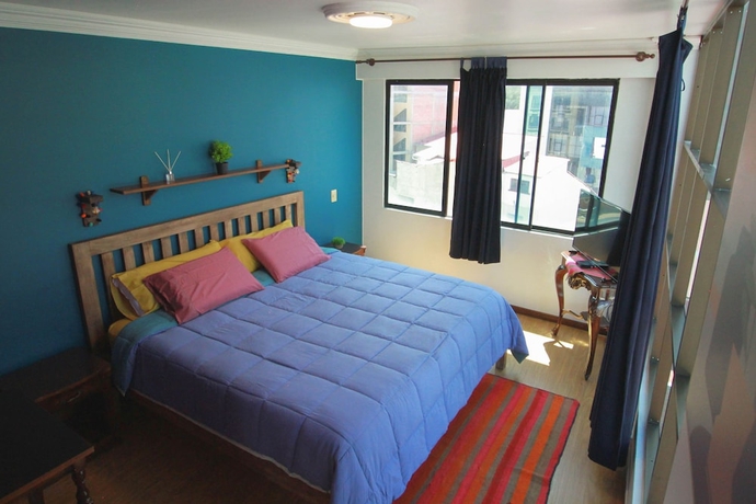 Imagen de la habitación del Hotel The Rooftop Hostel Bolivia. Foto 2