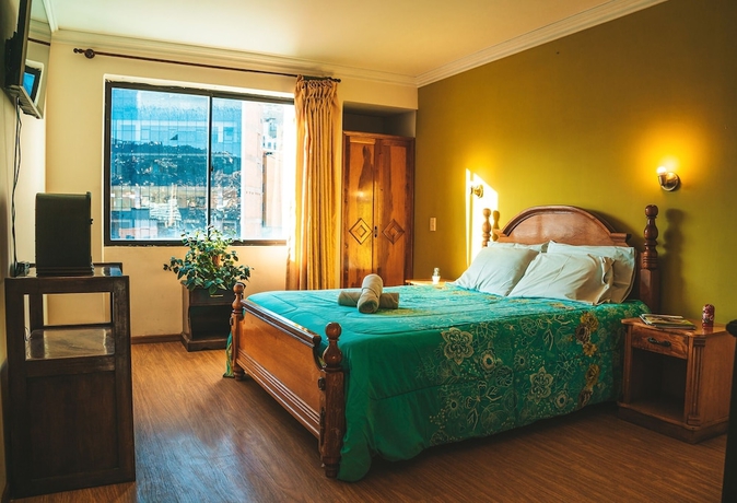 Imagen de la habitación del Hotel The Rooftop Hostel Bolivia. Foto 4