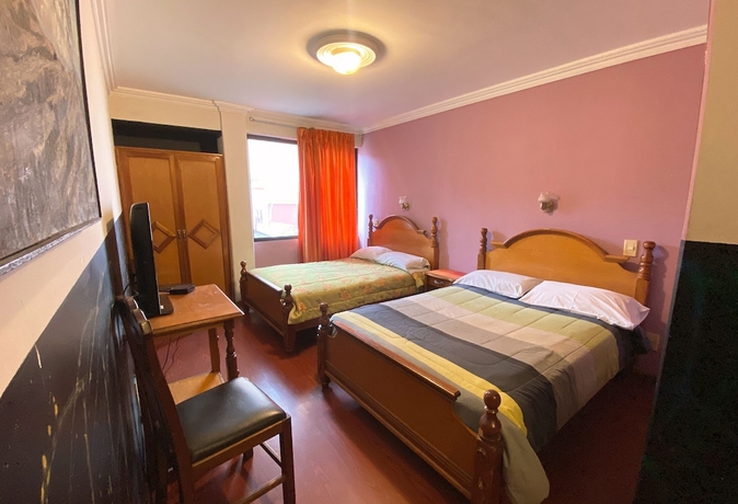 Imagen de la habitación del Hotel The Rooftop Hostel Bolivia. Foto 8