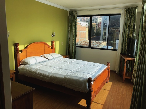 Imagen de la habitación del Hotel The Rooftop Hostel Bolivia. Foto 9