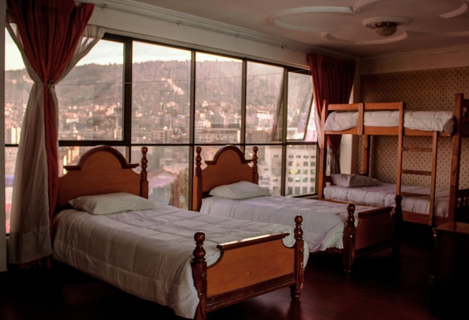 Imagen de la habitación del Hotel The Rooftop Hostel Bolivia. Foto 10