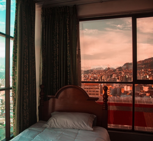 Imagen de la habitación del Hotel The Rooftop Hostel Bolivia. Foto 13