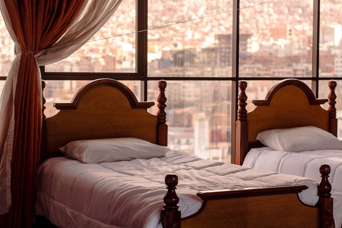 Imagen de la habitación del Hotel The Rooftop Hostel Bolivia. Foto 15