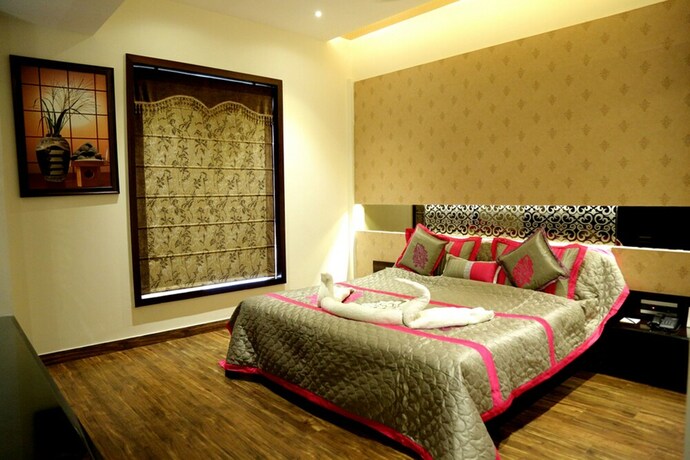 Imagen de la habitación del Hotel The Royal Bharti. Foto 5