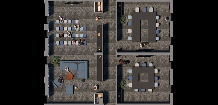 Imagen de los interiores del Hotel The Ruck. Foto 12