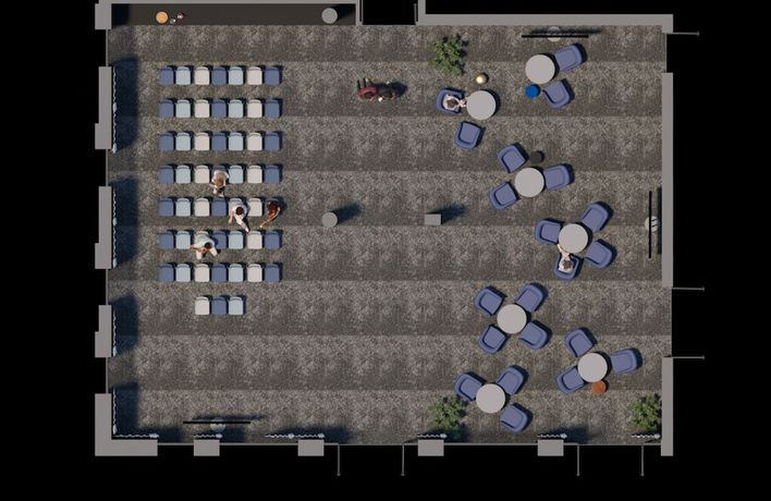 Imagen de los interiores del Hotel The Ruck. Foto 13