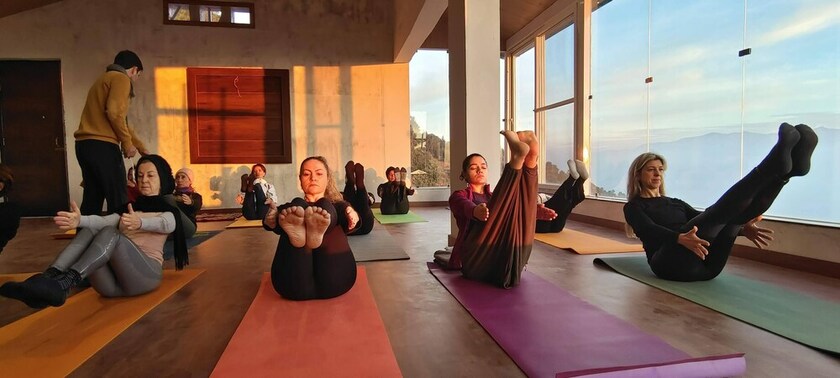 Imagen de los interiores del Hotel The Rudraksh, A Himalayan Retreat. Foto 15