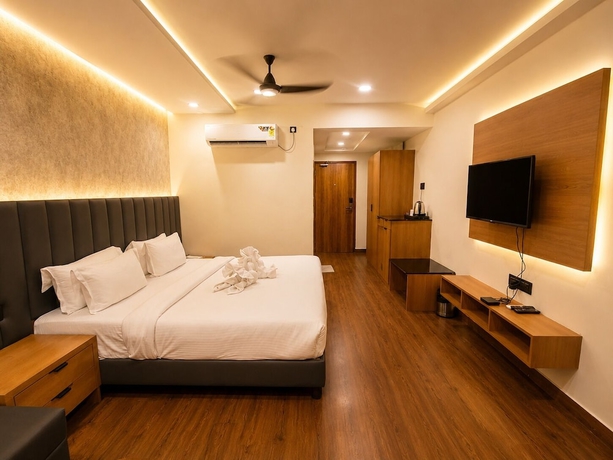 Imagen de la habitación del Hotel The Saffron, Bhubaneshwar. Foto 2
