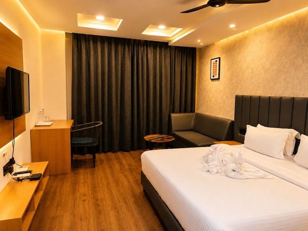 Imagen de la habitación del Hotel The Saffron, Bhubaneshwar. Foto 3